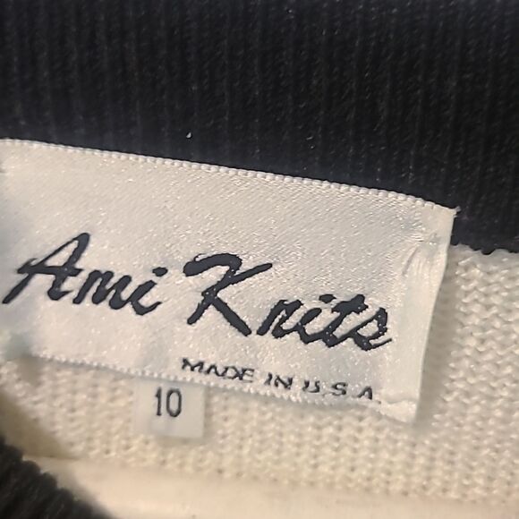 Ami Knits Size 10 Color Block Cardigan - Picture 3 of 5